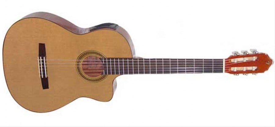 VALENCIA CG30RCE ELEKTRO KLASİK GİTAR, 4/4, NATUREL