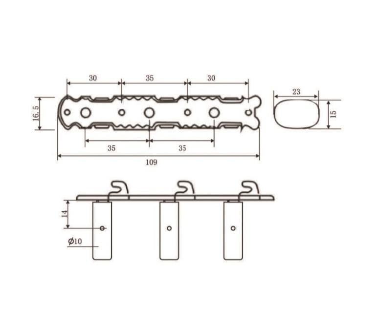 VALENCIA CMH0150CR KLASİK GİTAR KULAĞI 3 SAĞ+3 SOL