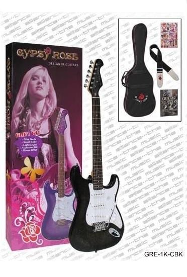 VALENCIA GRE1KCBK ELEKTRO GİTAR GYPSY ROSE SET