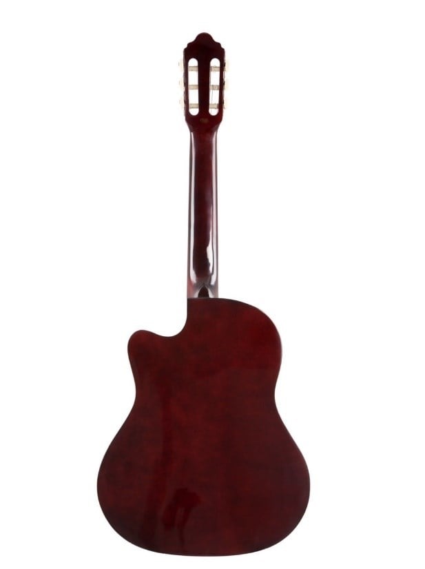 VALENCIA VC104TC KLASİK GİTAR, 4/4, NATUREL, CUTAWAY, SAP ÇELİKLİ