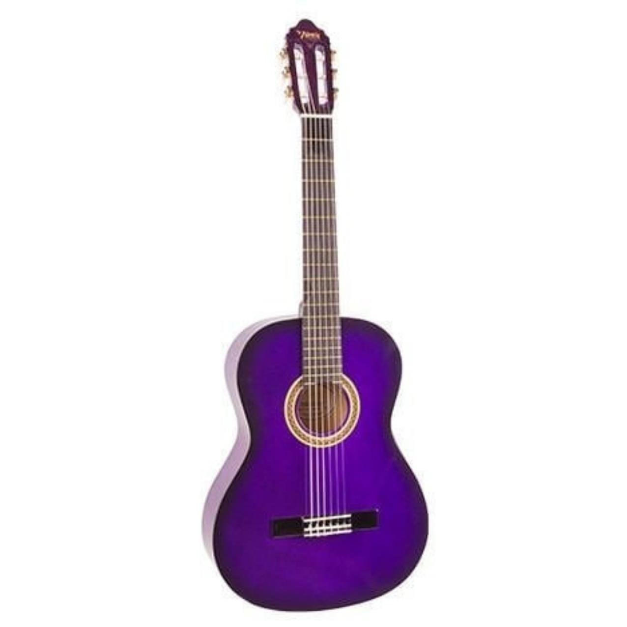 VALENCIA VC104TPPS KLASİK GİTAR, 4/4, MOR SUNBURST, SAP ÇELİKLİ