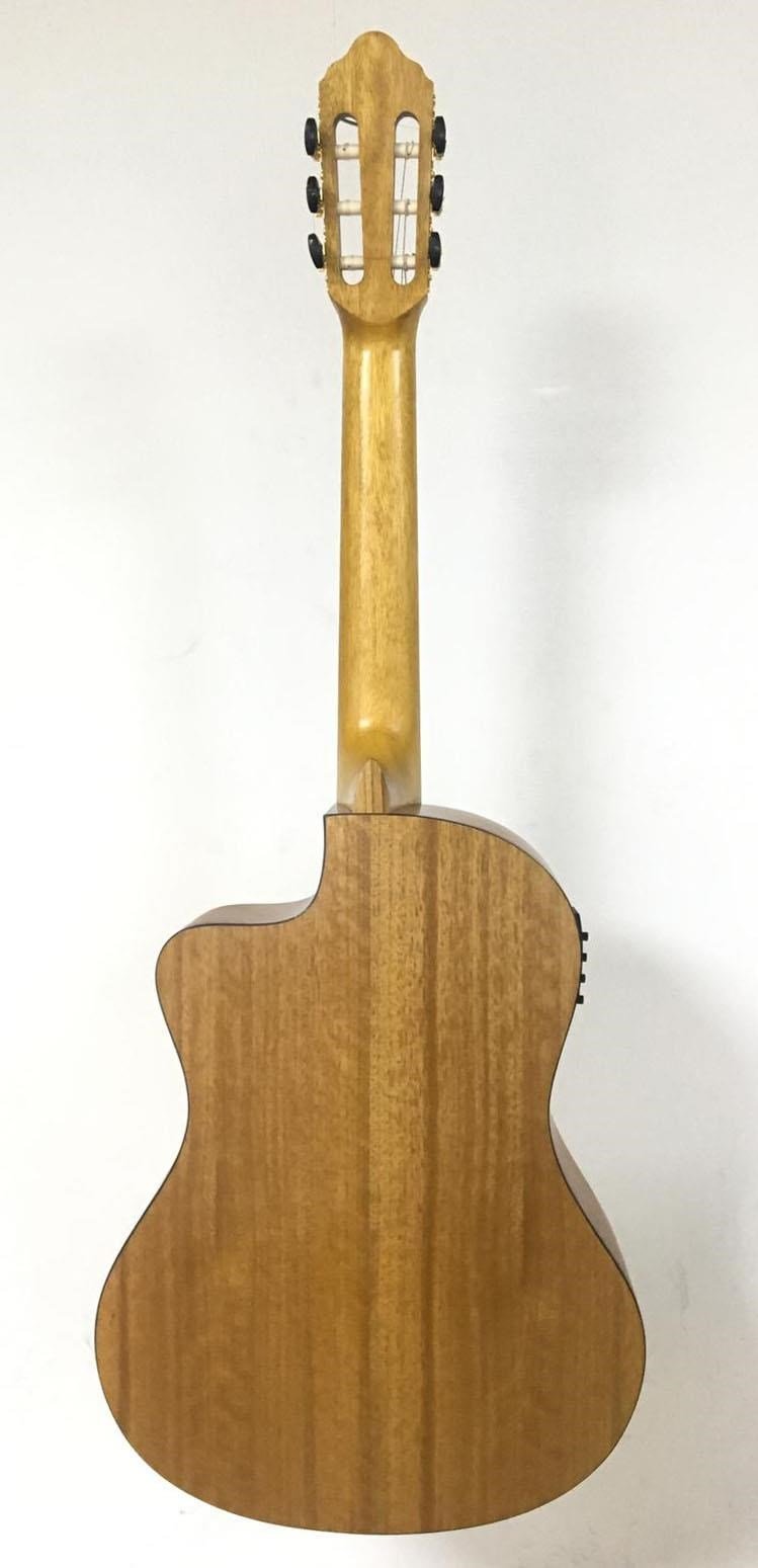 VALENCIA VC304CE ELEKTRO KLASİK GİTAR, CUTAWAY, 4/4, NATUREL