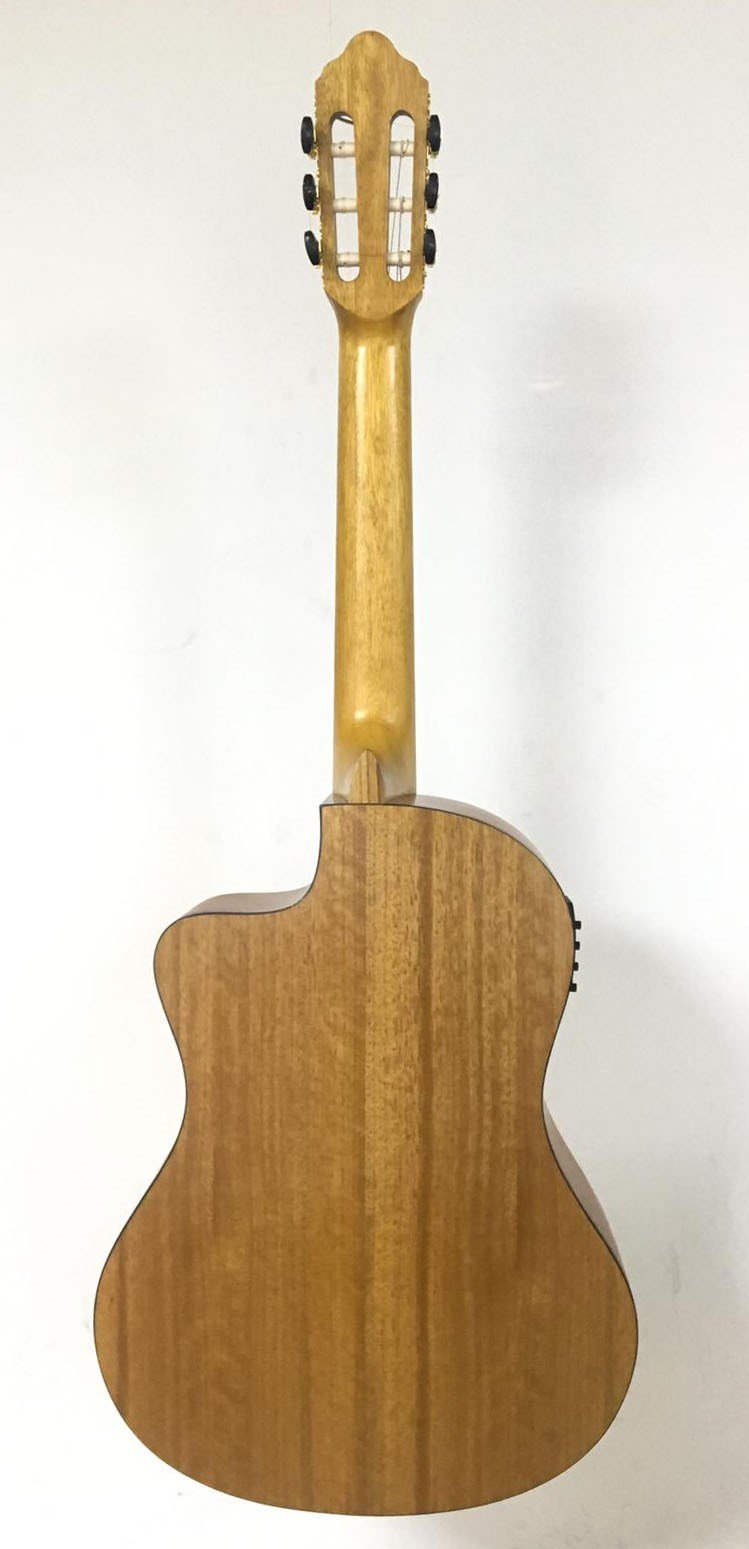 VALENCIA VC304CE ELEKTRO KLASİK GİTAR, CUTAWAY, 4/4, NATUREL