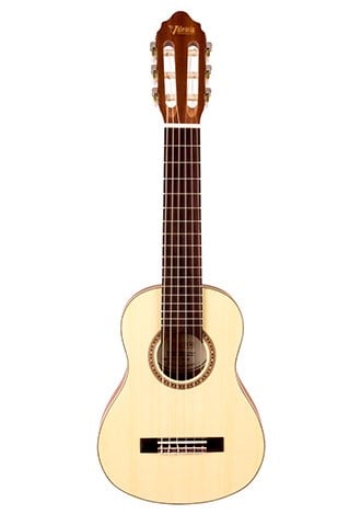 VALENCIA VC350 SEYAHAT GİTARI, GUITAR LELE, ÇANTALI, NATUREL MAT