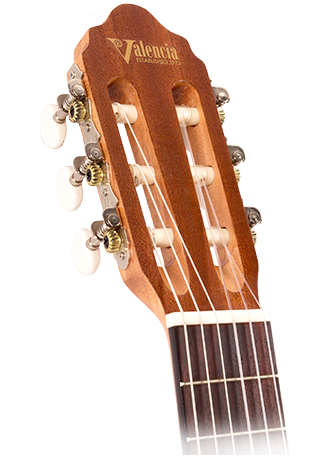 VALENCIA VC350 SEYAHAT GİTARI, GUITAR LELE, ÇANTALI, NATUREL MAT