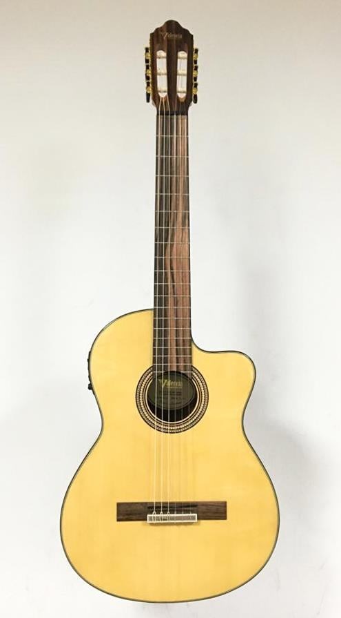 VALENCIA VC564CE ELEKTRO KLASİK GİTAR, CUTAWAY, 4/4, NATUREL