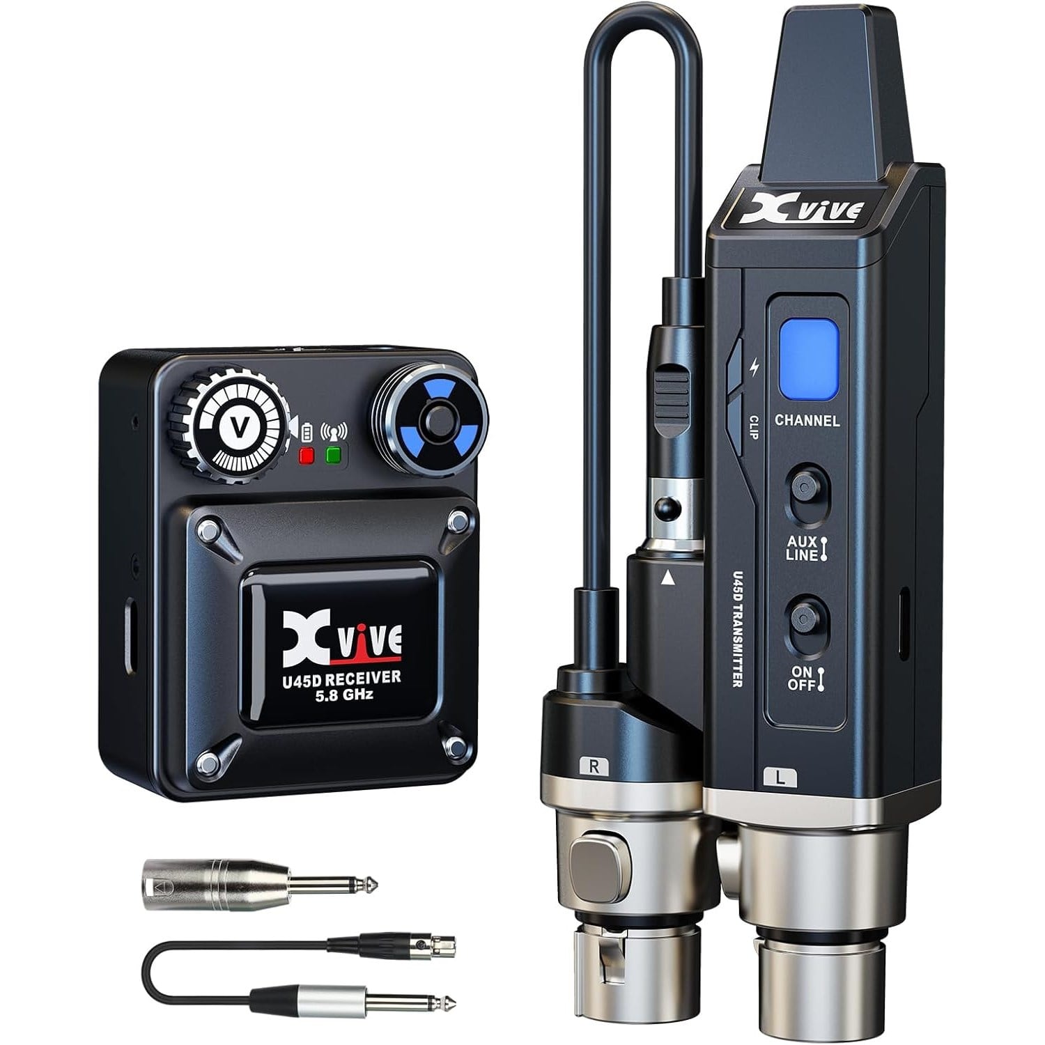 Xvive U45D Stereo Kablosuz In-Ear Monitor Sistemi