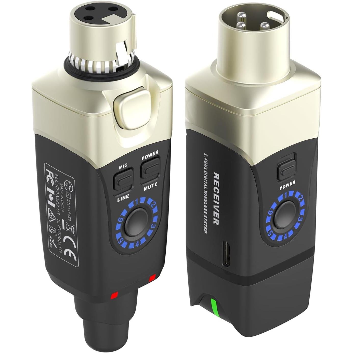 Xvive XV-U3C Kondenser Mikrofonlar için Kablosuz Bağlantı Sistemi