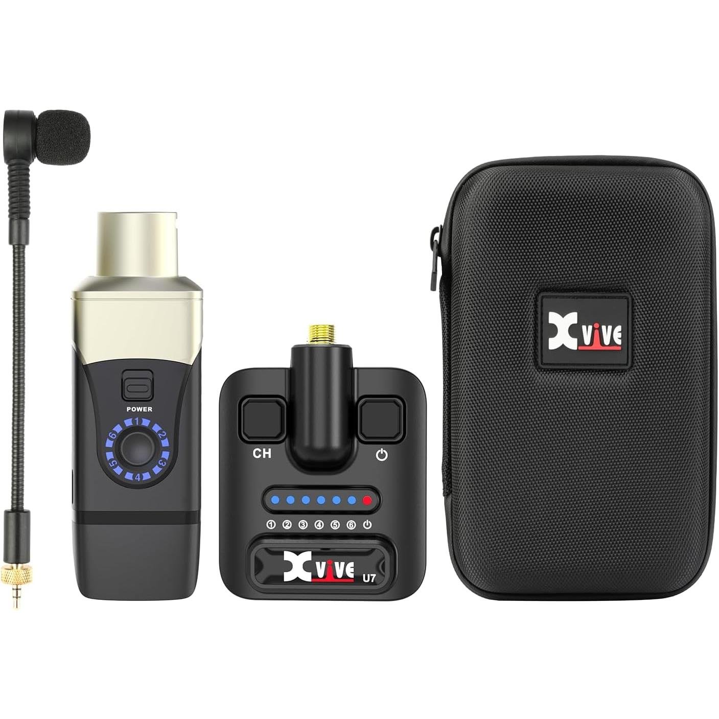 Xvive XV-U7 Saksofon ve Trompet için Kablosuz Mikrofon Sistemi