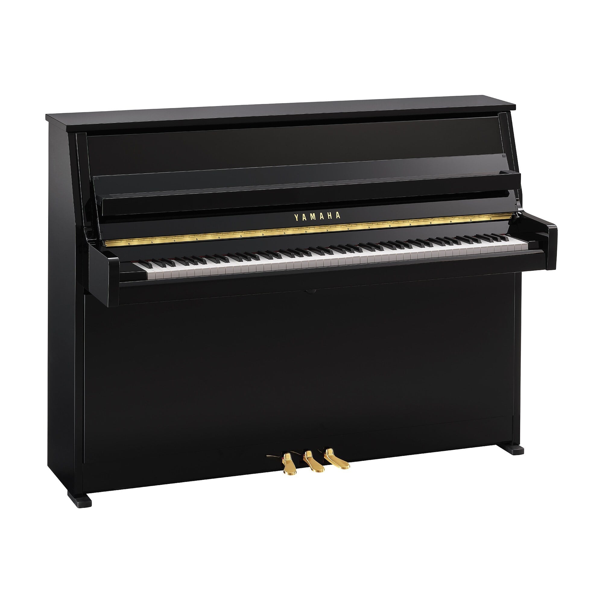 Yamaha B10 Upright Akustik Piyano (Parlak Siyah)