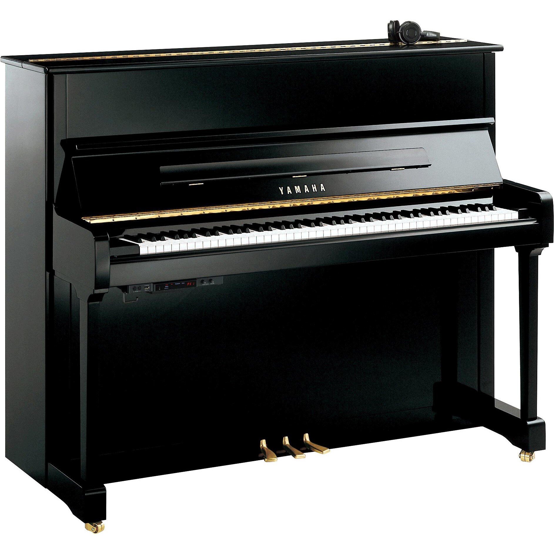 Yamaha P121 SH3 PE Silent Piyano (Parlak Siyah)