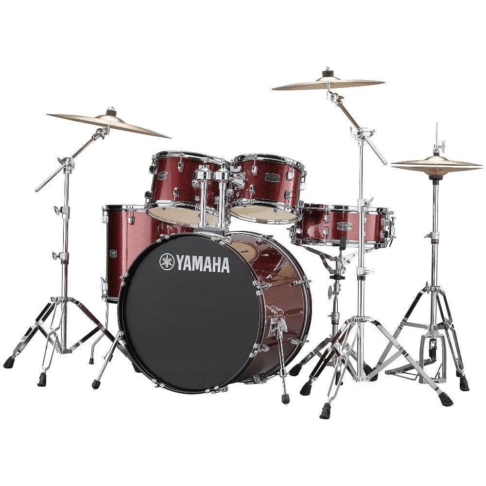 Yamaha Rydeen 20'' Aksamlar Dahil Davul Seti (Burgundy Glitter)