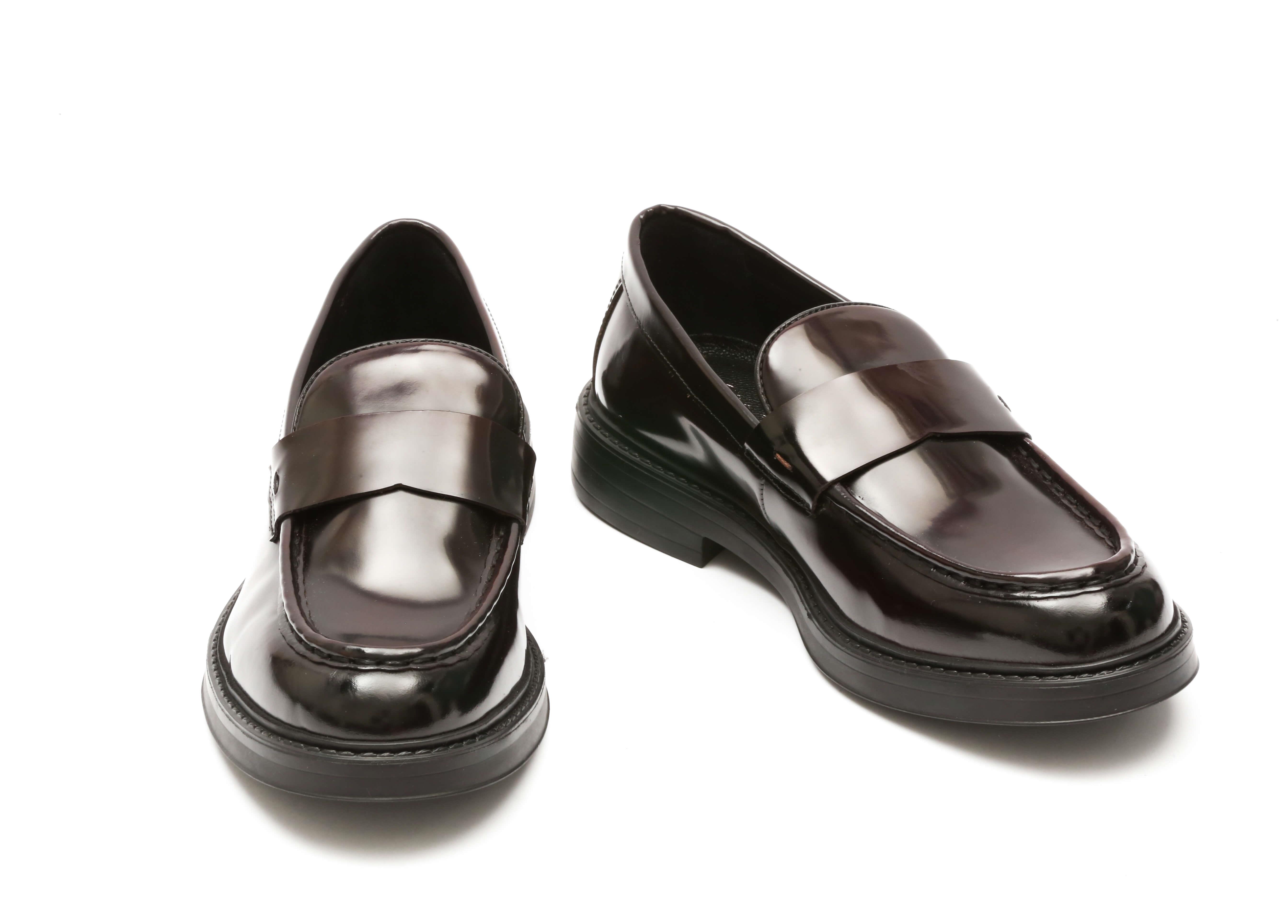 Babil Loafer 1 Erkek Ayakkabı Bordo Leather