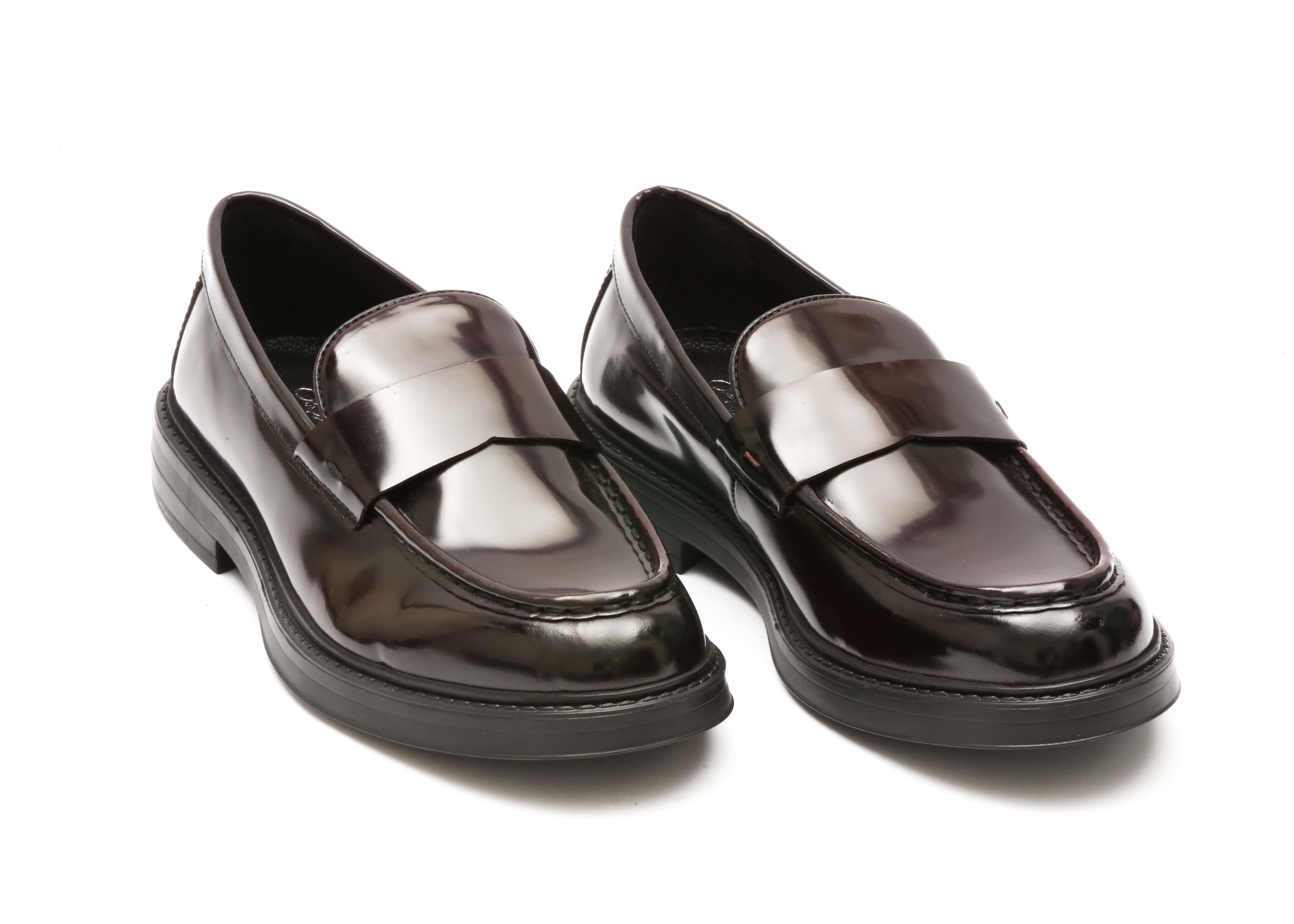 Babil Loafer 1 Erkek Ayakkabı Bordo Leather