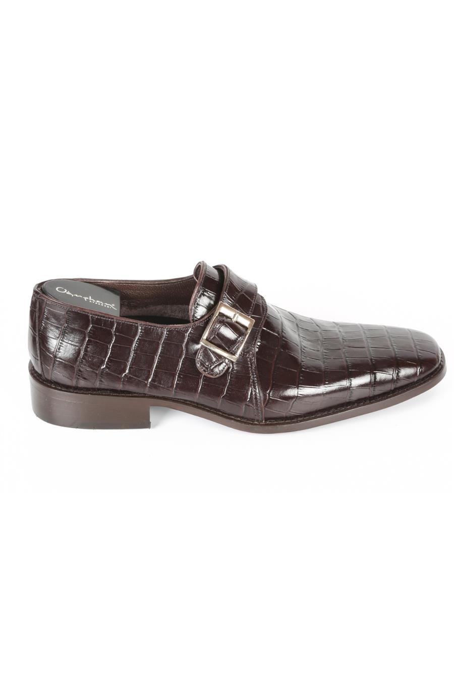 Lizbon 0328 Erkek Kösele Yumuşak Ayakkabı Dark Brown