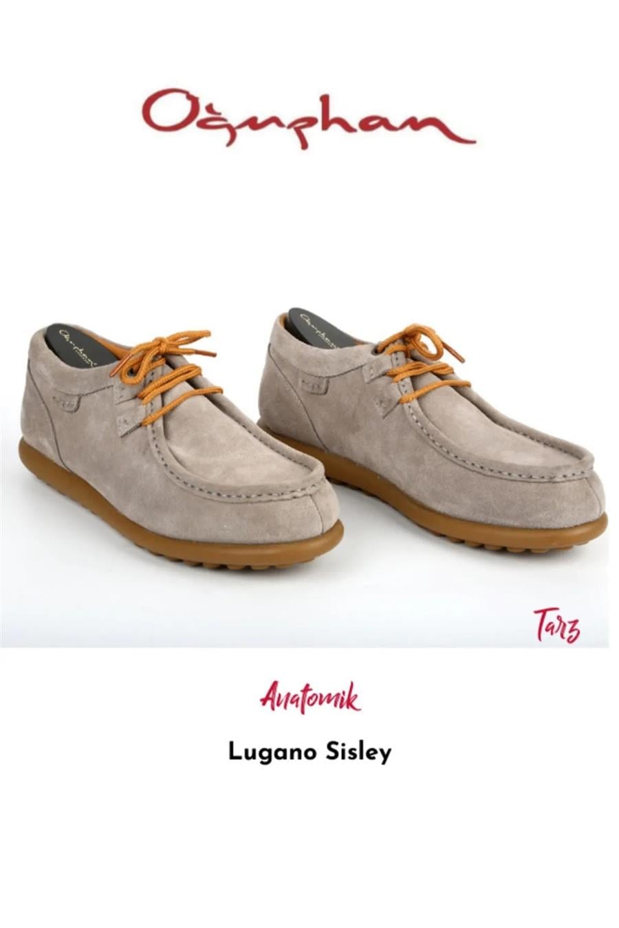 Lugano Sisley 1 Casual Erkek Ayakkabı Milk Nubuck