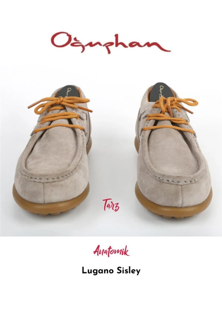 Lugano Sisley 1 Casual Erkek Ayakkabı Milk Nubuck