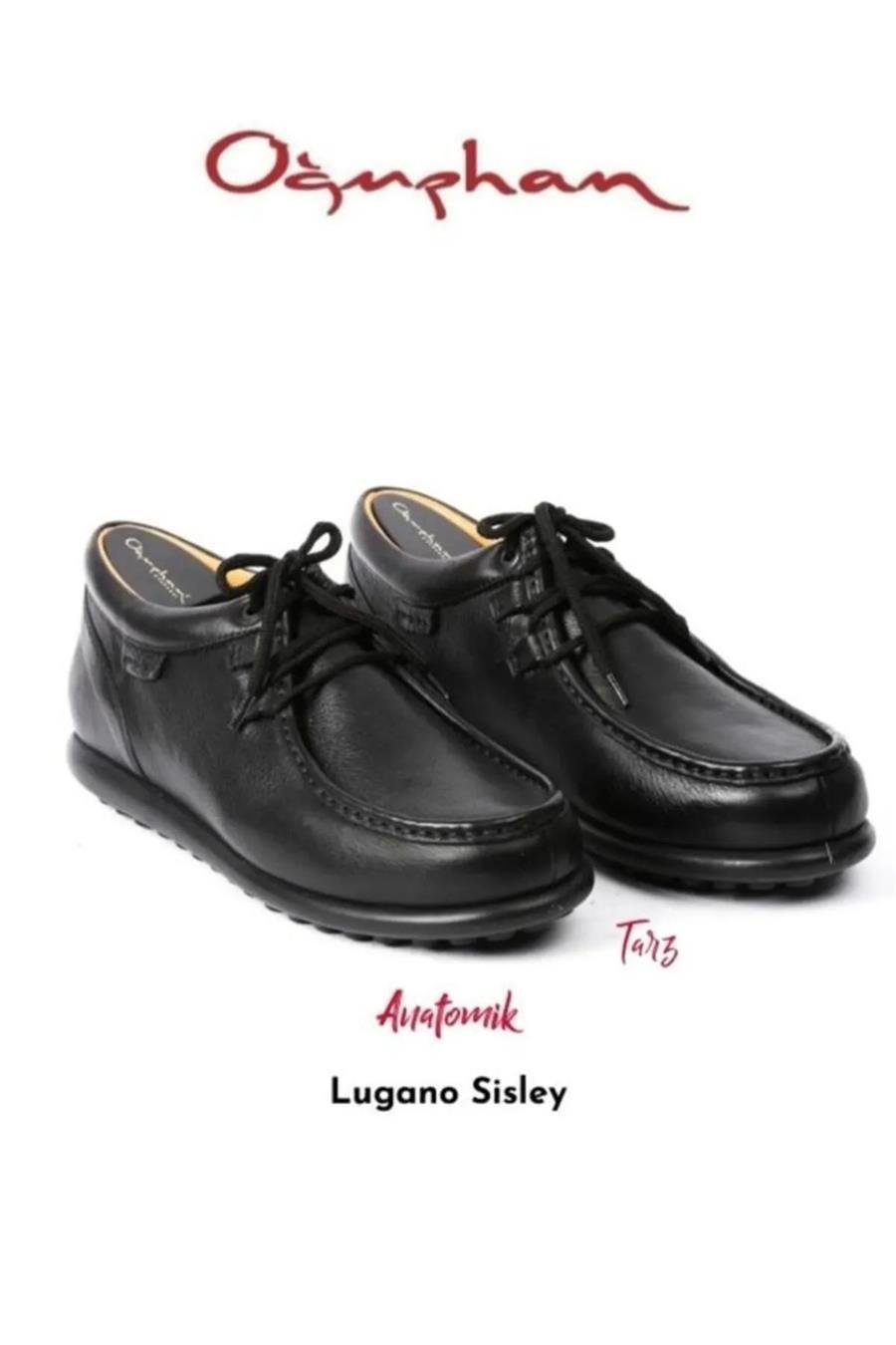 Lugano Sisley 2 Casual Erkek Ayakkabı Siyah