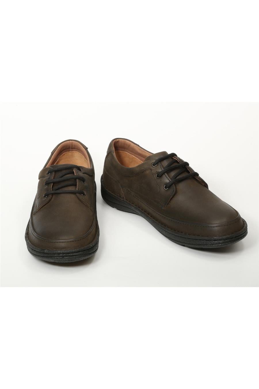 Nature Comfort Yumuşak Erkek Ayakkabı Kahve Nubuck