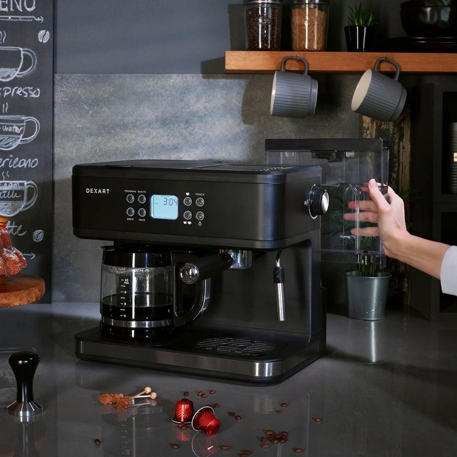 Home Barista 3-in-1 Filtre Kahve & Espresso Makinesi