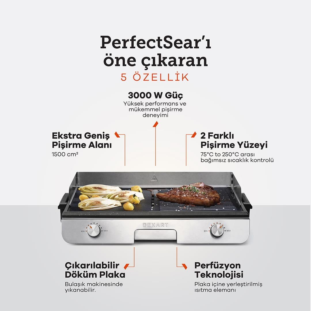 PerfectSear Table BBQ Izgara