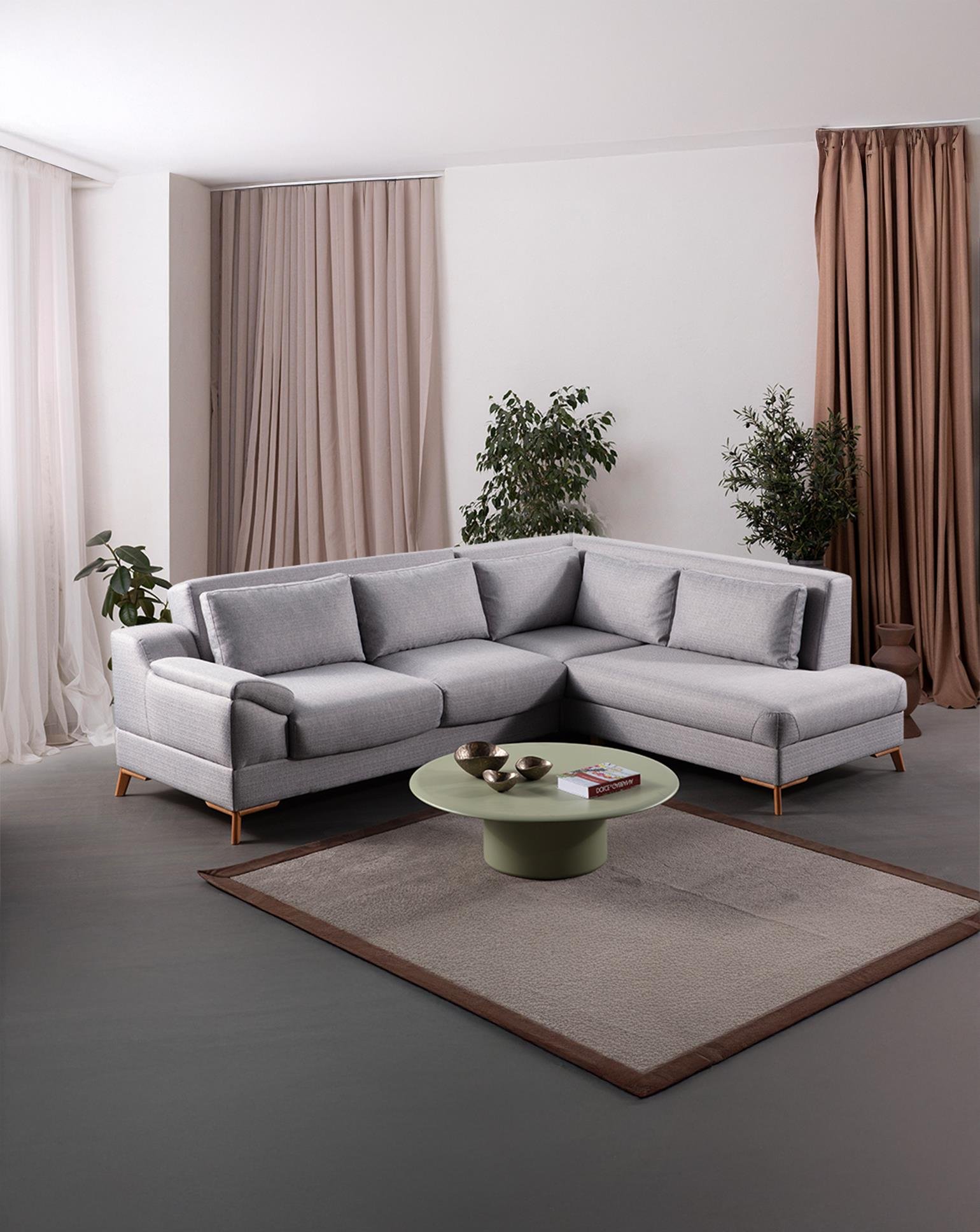 Aqua Yataklı Köşe Koltuk