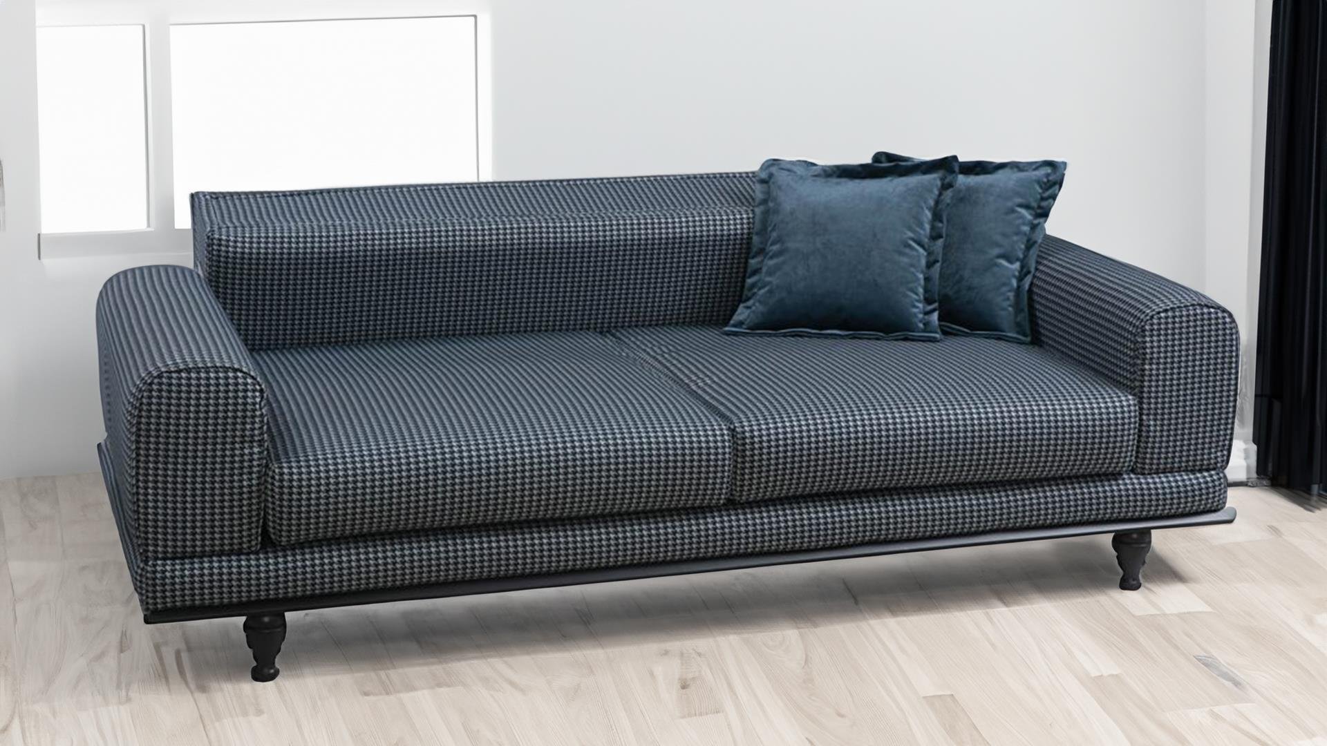 Arredo Düz Üçlü Koltuk