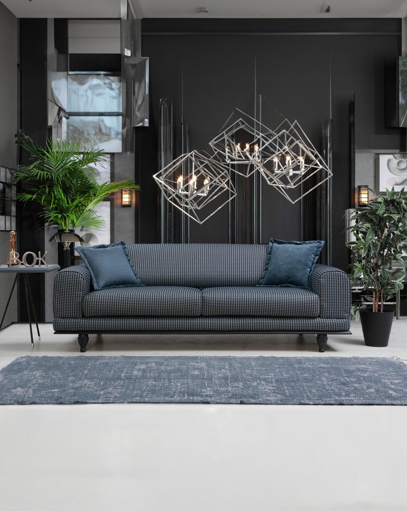 Arredo Düz Üçlü Koltuk