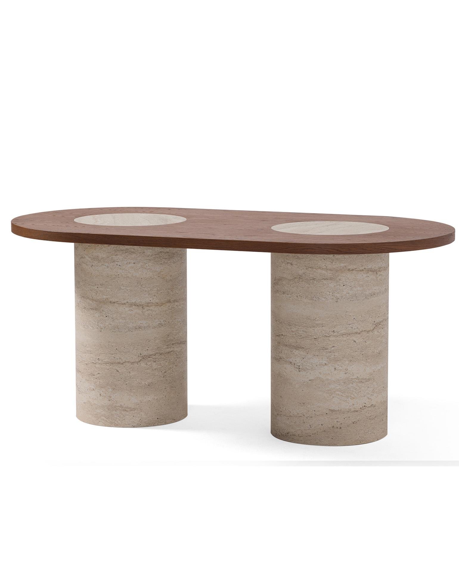 Asya Mola Masa Meşe 170 cm