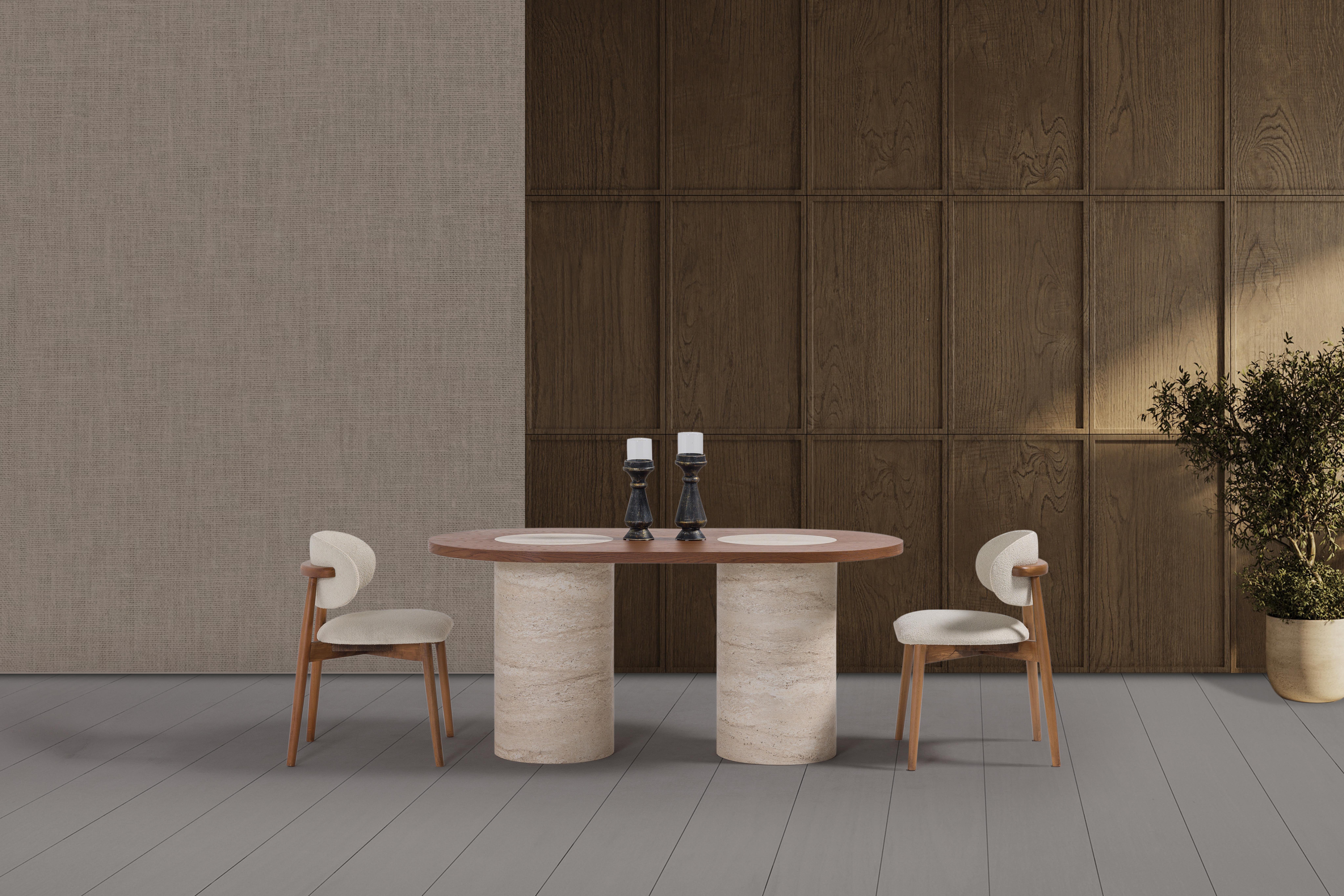 Asya Mola Masa Meşe 170 cm