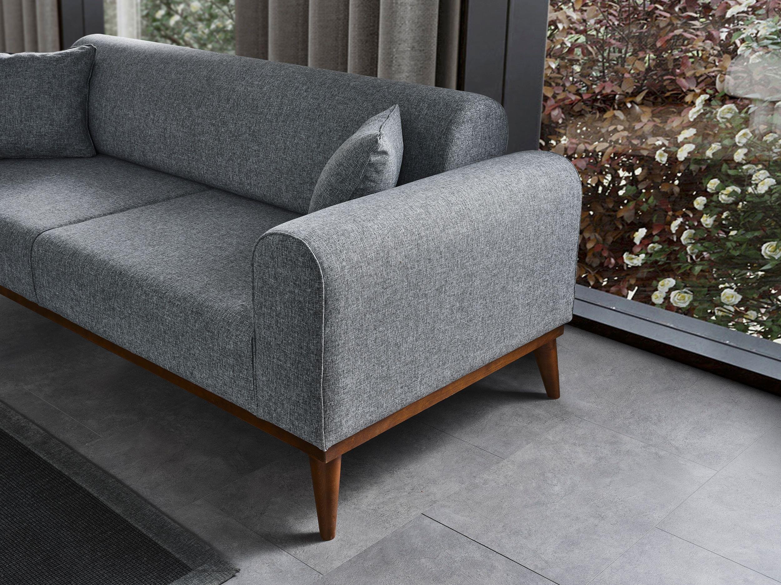 Cofi Yataklı Üçlü Koltuk