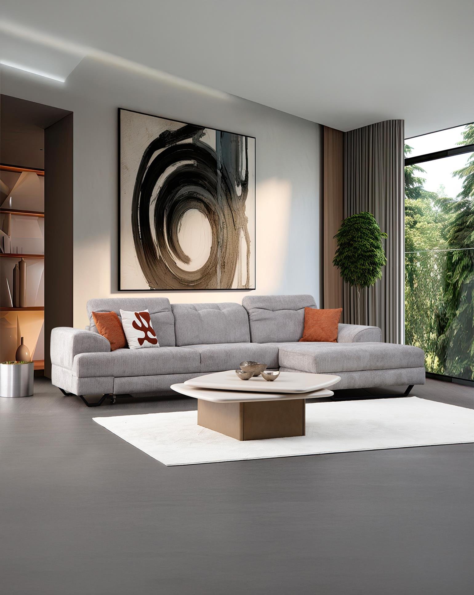 Frido Yataklı Köşe Koltuk