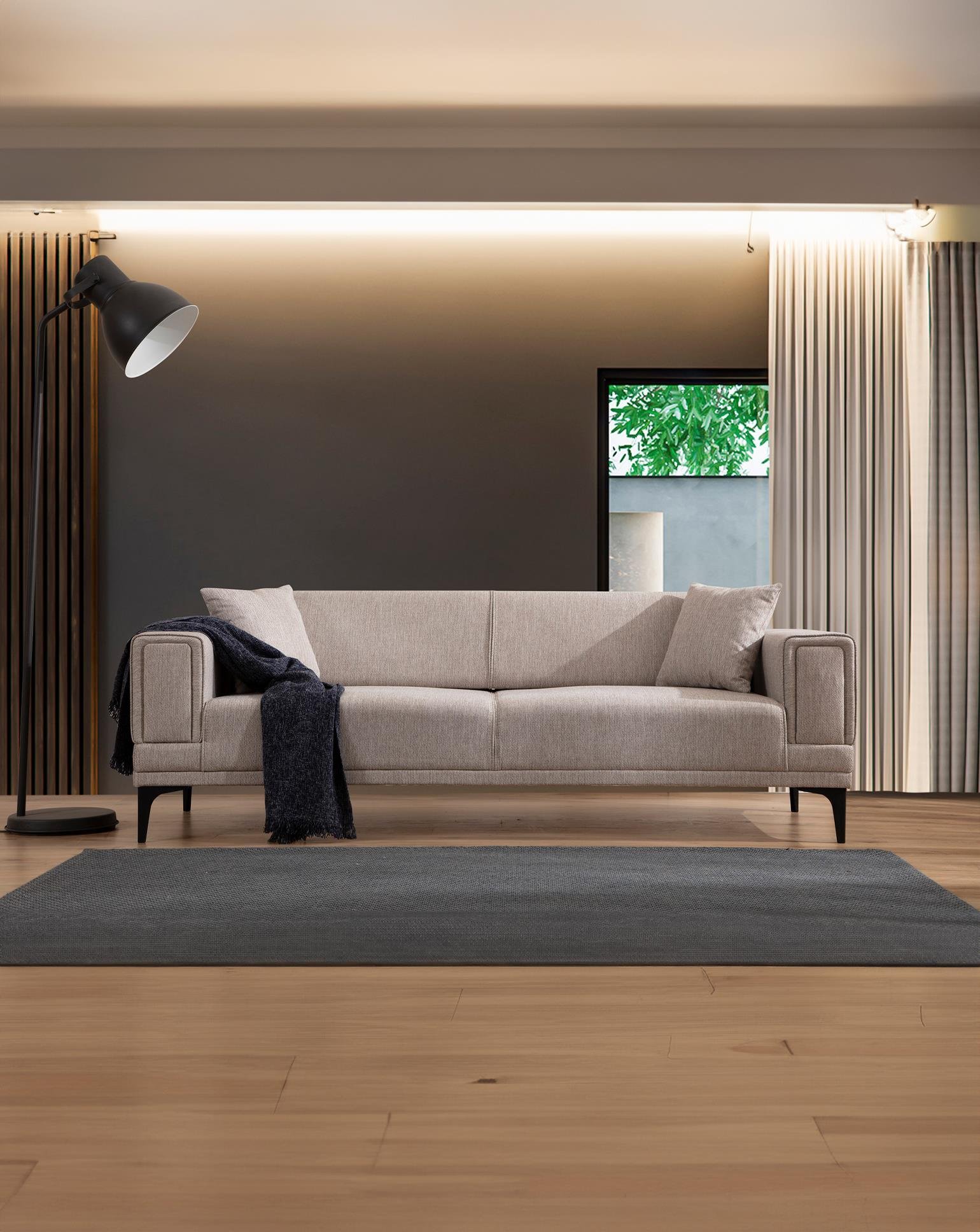 Horizon Yataklı Üçlü Koltuk