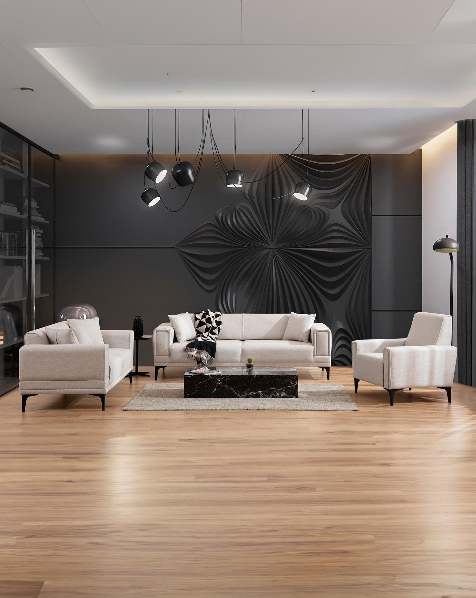 Horizon Yataklı Üçlü Koltuk