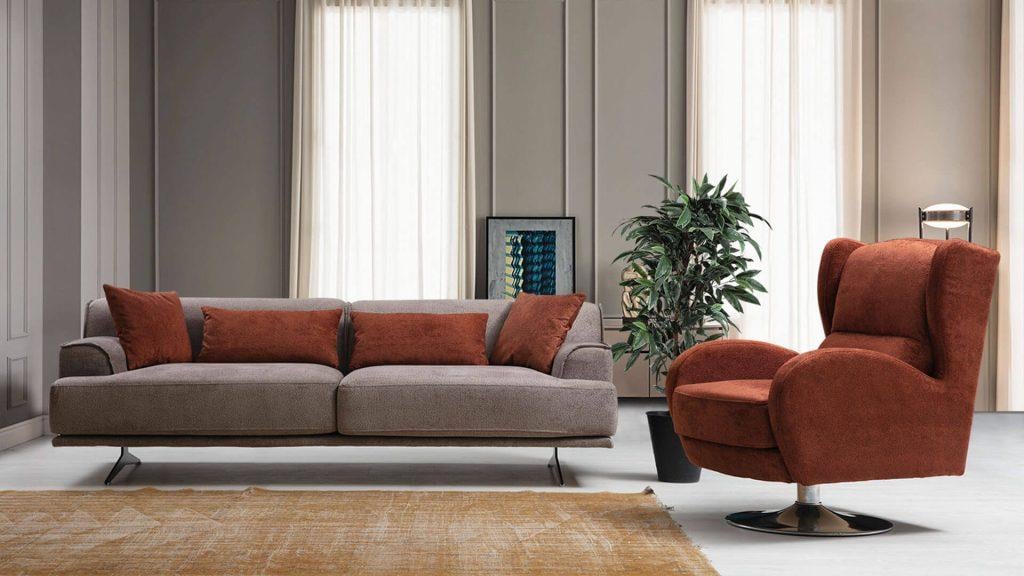 Martin Üçlü Koltuk