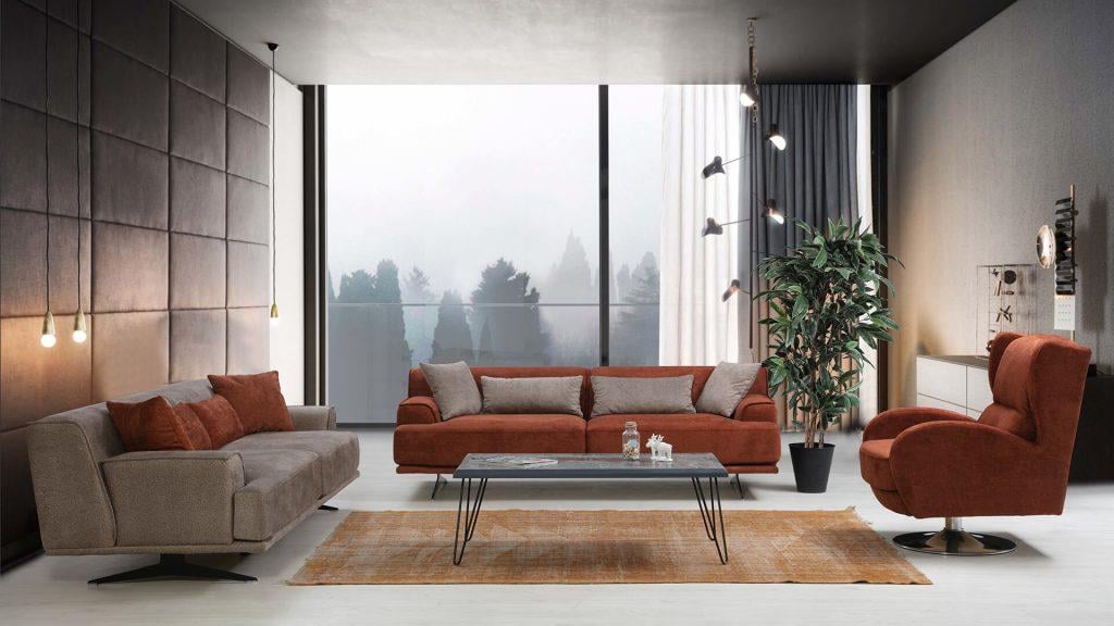 Martin Üçlü Koltuk