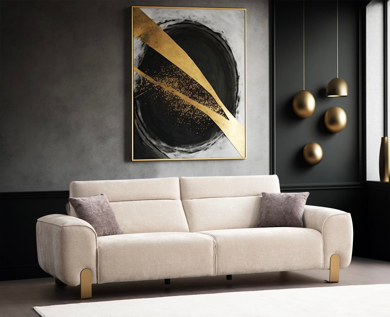 Merih Yataklı Üçlü Koltuk