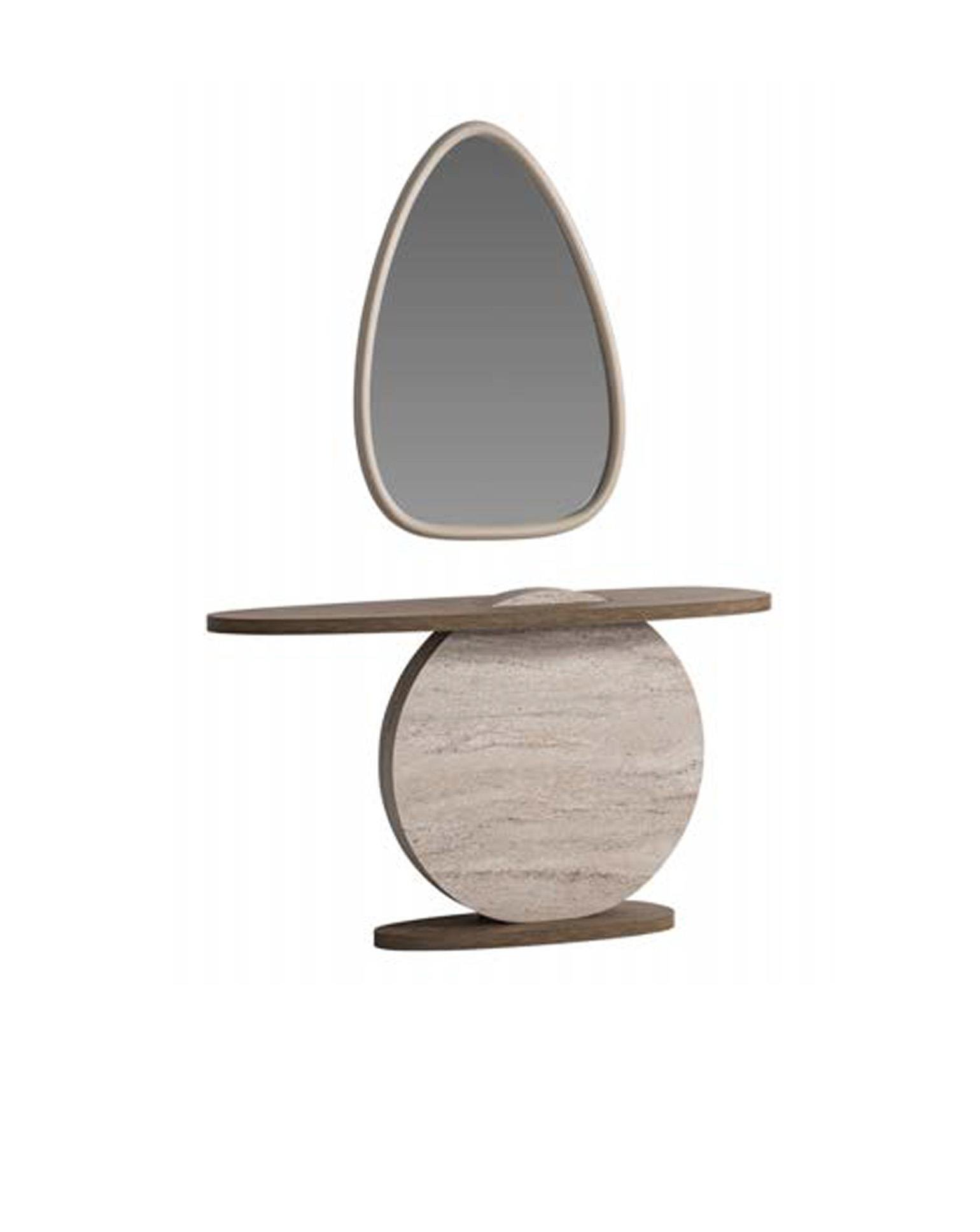 Milano Zirve Traverten Ayna