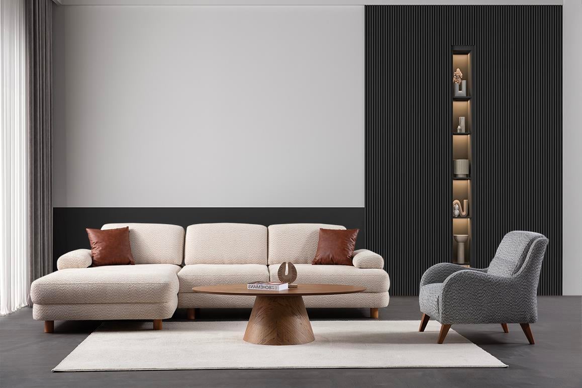 Nice Yataklı Köşe Koltuk