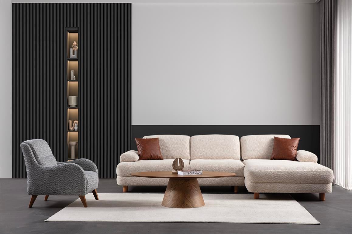 Nice Yataklı Köşe Koltuk