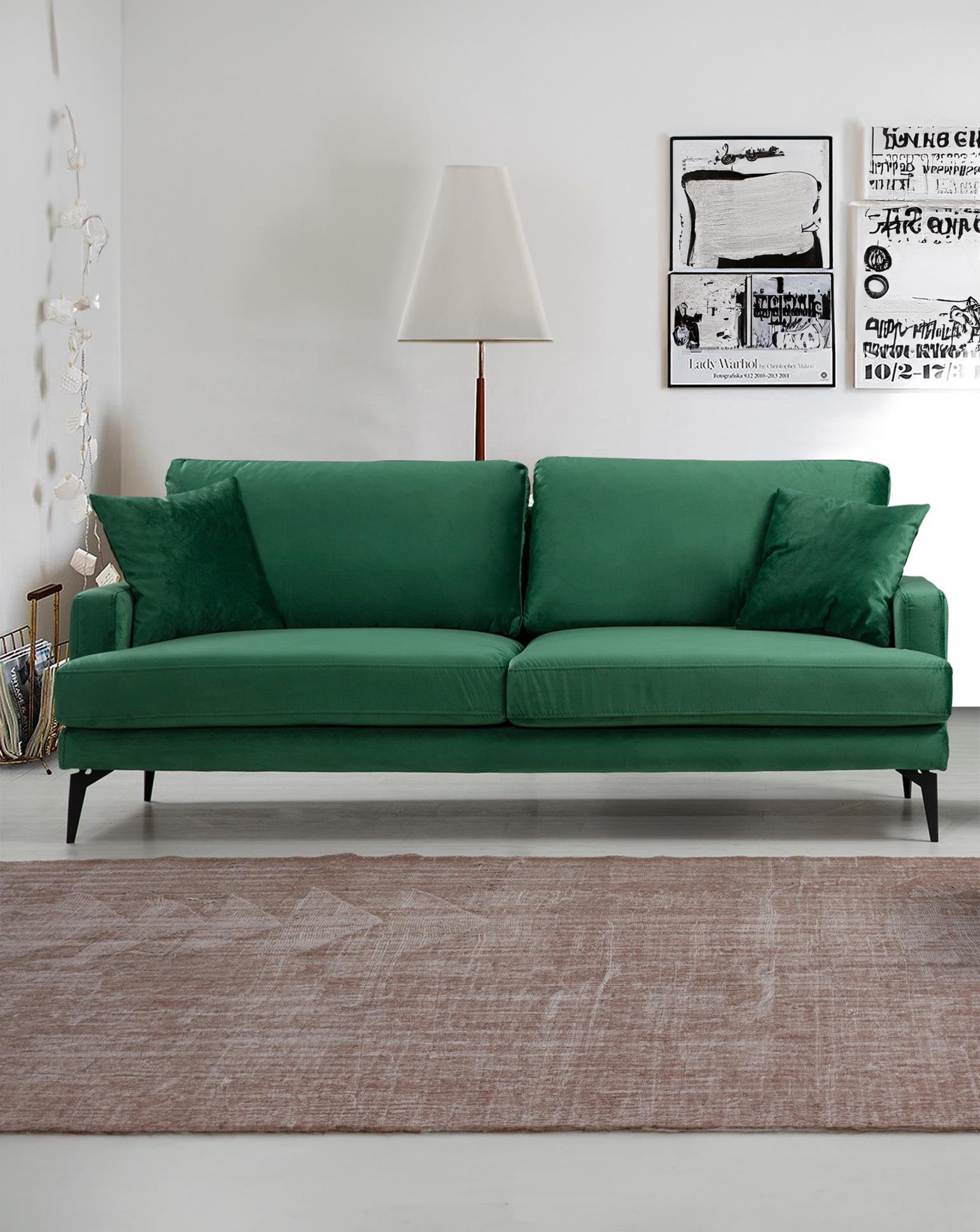 Papira Üçlü Koltuk