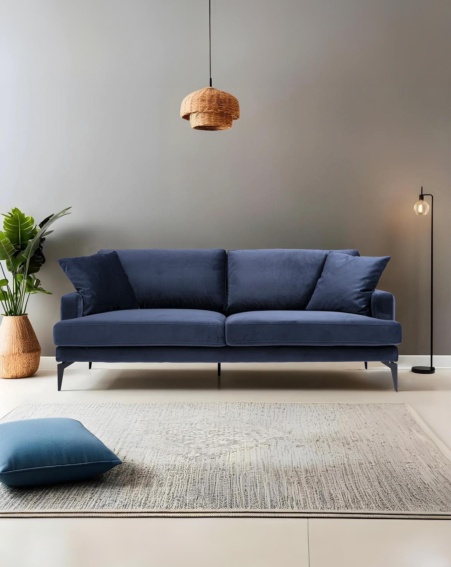 Papira Üçlü Koltuk