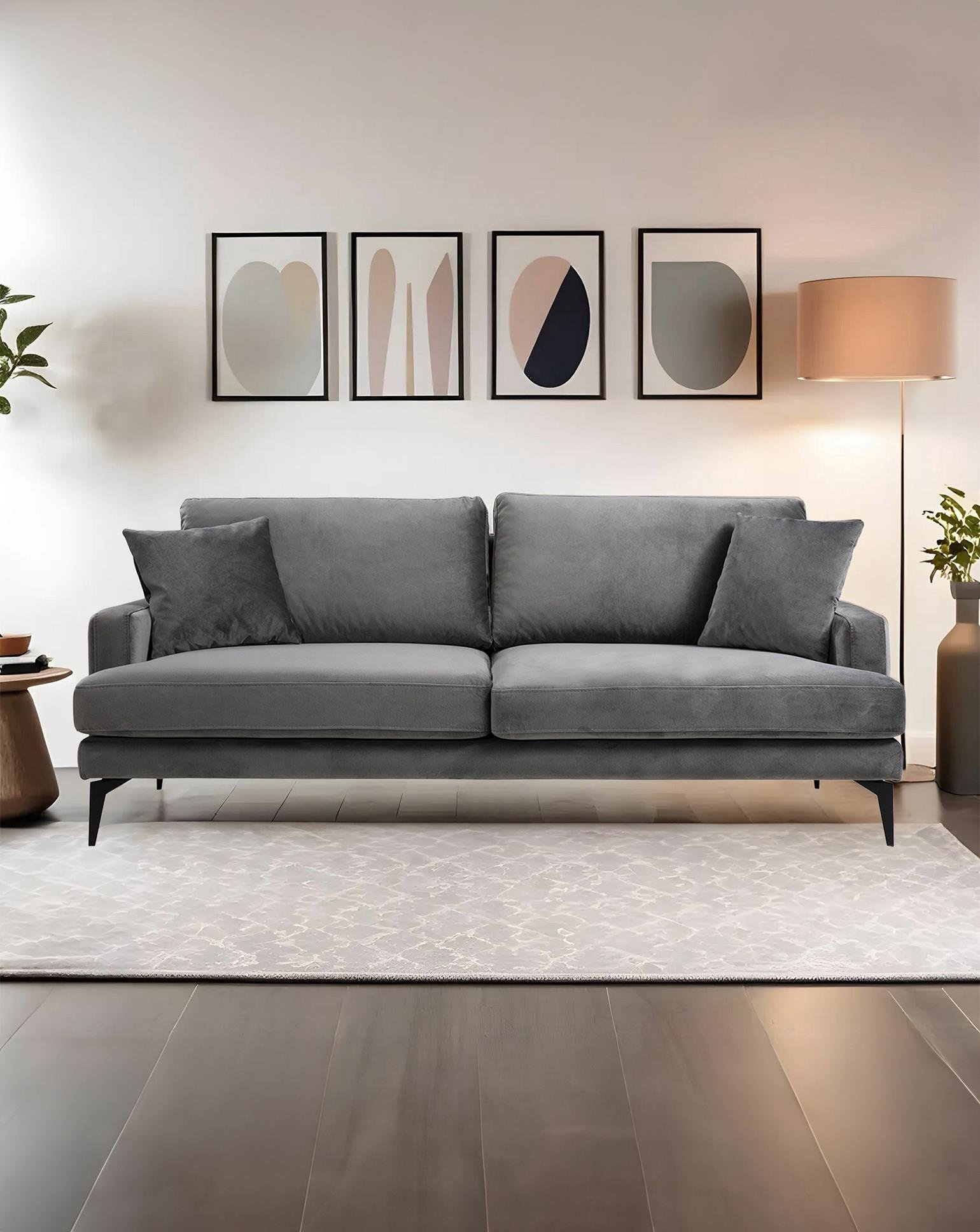 Papira Üçlü Koltuk