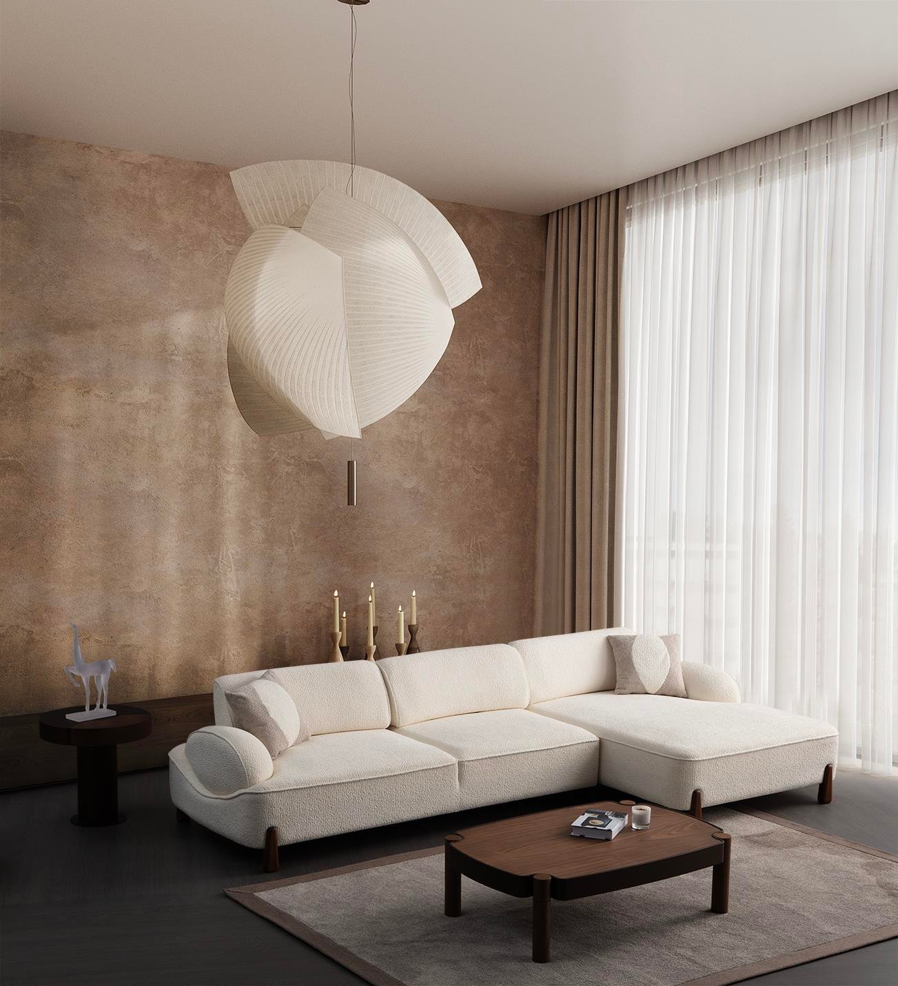 Pezaro Yataklı Köşe Koltuk