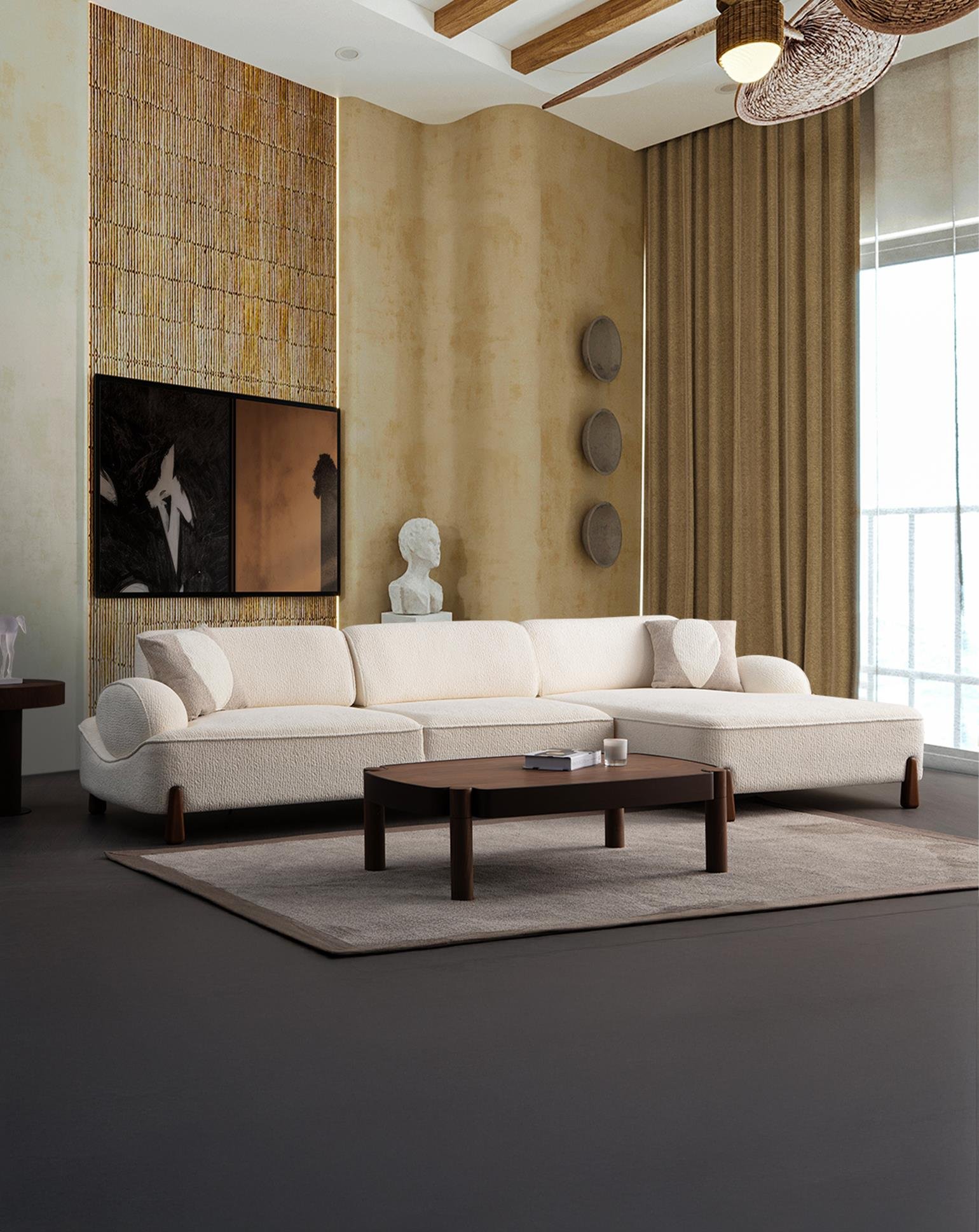 Pezaro Yataklı Köşe Koltuk