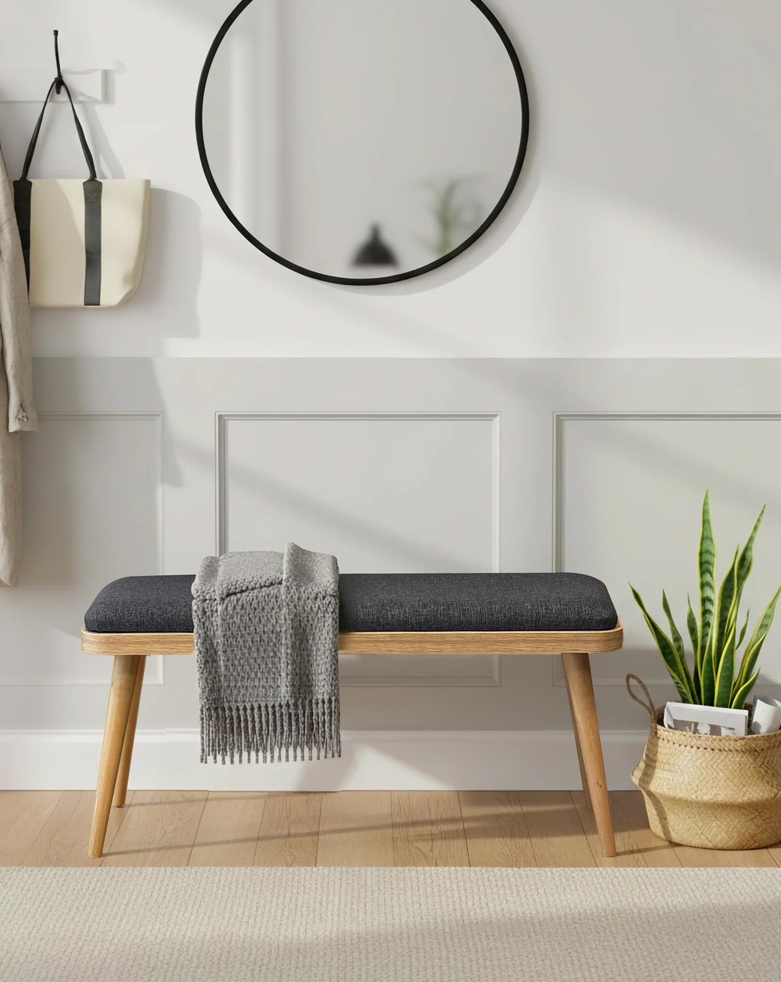 Vina Mini Bench Karina Meşe