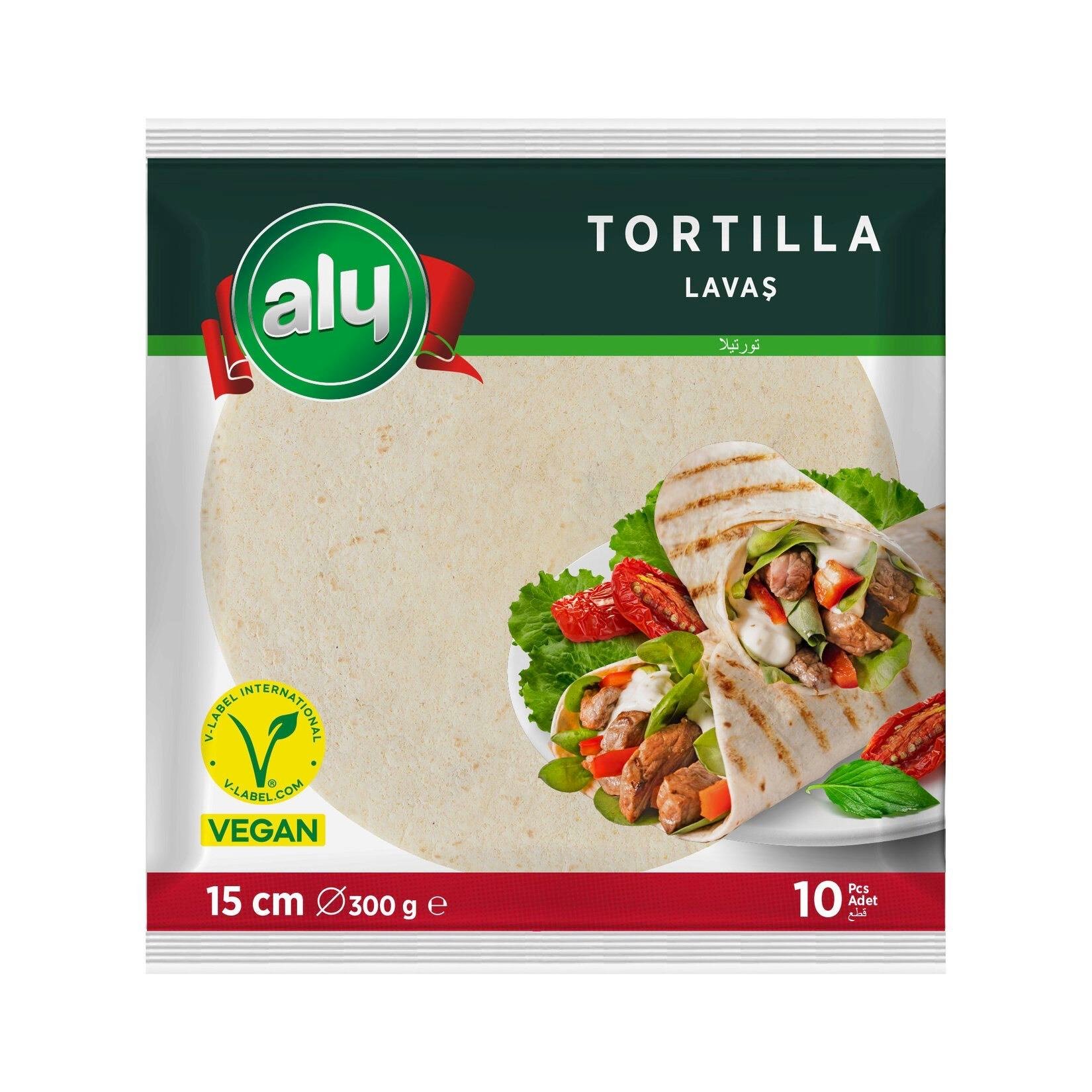 Aly Tortilla Lavaş 15 Cm 10'lu 300 G