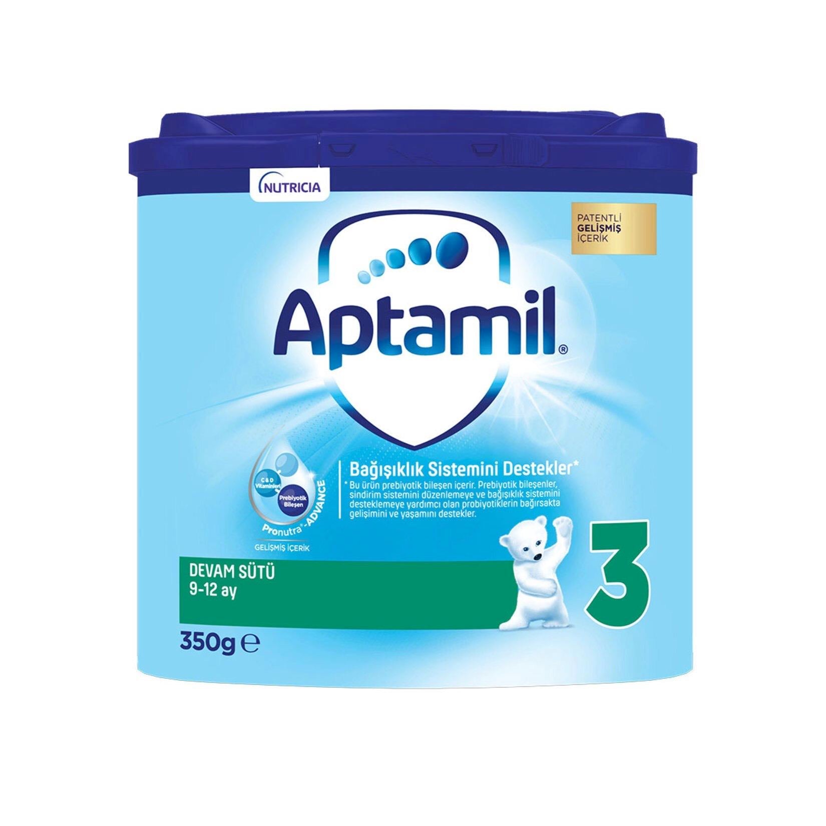 Aptamil 3 Devam Sütü 350 G 9-12 Ay Akıllı Kutu