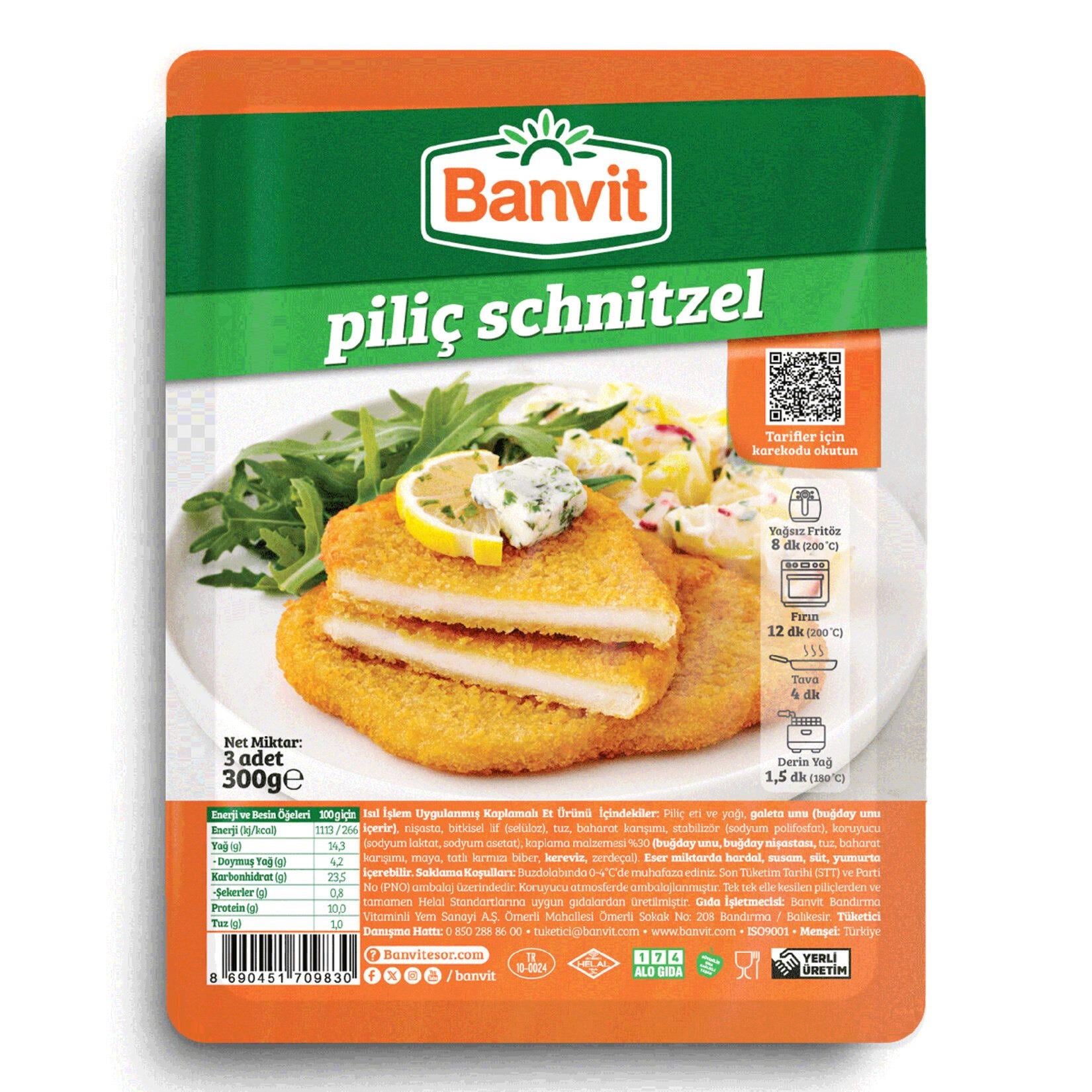 Banvit Piliç Schnitzel 300 G