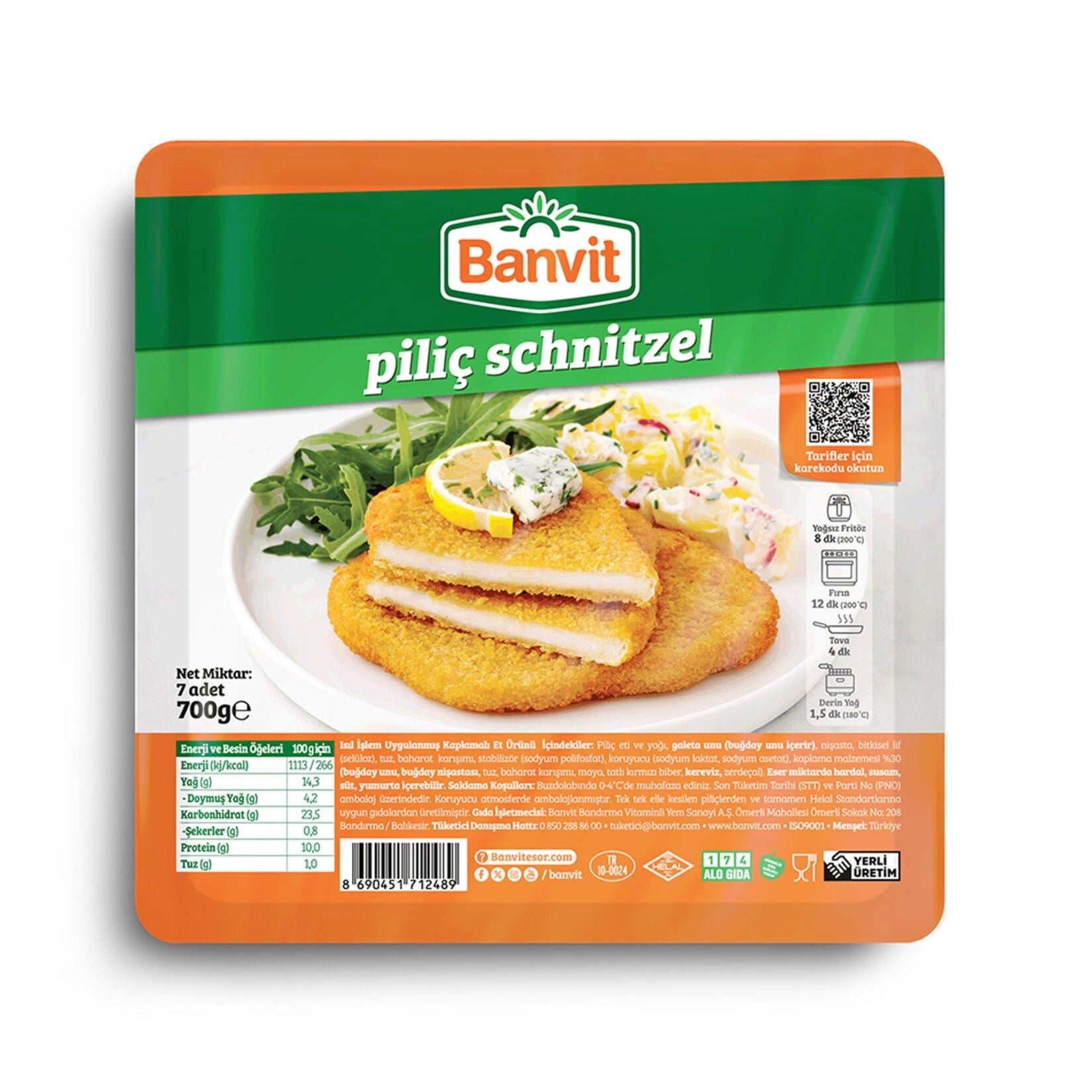 Banvit Piliç Schnitzel 700 G